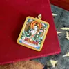 Nuevo Estilo 2025 Thangka Pequeño, Fundido en Caliente en Nepal y Tíbet, Thangka Completamente Pintado a Mano, Tara Blanca Núcleo de Tarjeta 4*5