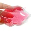 Gelo Reutilizável Japonês Personalizado de Fábrica Formato de Lábio Vermelho Gelo Labial Gel Compressa Fria e Quente Gelo