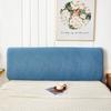 Nueva Funda de Cama Jacquard de Color Sólido Moderna Simple Cubierta Completa para Respaldo de Cama Cubierta de Bolsa Suave Cubierta de Cama