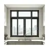 Janela de correr de 3 trilhos com isolamento de corte térmico, personalização de janela de correr do sistema de corte térmico 80/90/128