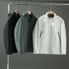 Chaqueta con capucha impermeable y resistente al viento de alta densidad para exteriores, de alta calidad, para ciudad, de otoño, informal, de moda para viajeros.