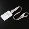 Permiso de trabajo de aleación de aluminio con cordón hebilla fácil de tirar colgante para insignia tarjeta de trabajo para el cuello juego de tarjetas de fábrica insignia retráctil hebilla fácil de tirar