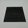 Superficie brillante en blanco y negro alto brillo YAG corte láser atenuación papel de prueba punto de papel máquina de soldadura láser depuración papel fotográfico