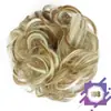 Acessórios de cabelo para peruca de anel de cabelo multicolorido para comércio exterior europeu e americano, anel de cabelo cacheado bagunçado fofo da moda, prato de noiva, cachos de cabelo
