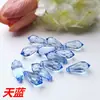 Diadema DIY cortina de cuentas luminosa accesorios de abalorios gota de agua transparente cristal de imitación acrílico cuentas sueltas joyería cuentas lede fluidas