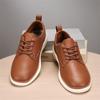 Sapatos Masculinos de Couro Tamanho Grande Mais Vendidos Transfronteiriços Sapatos de Couro Casuais de Negócios Sapatos Oxford Sapatos Sociais Leves Oxford