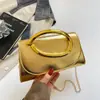 Moda Outono 2026 Nova Bolsa Quadrada Pequena Texturizada Simples para Ombro Transversal Design de Nicho Tendência Bolsa Feminina