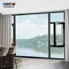Ventas Directas de Fábrica Transfronterizas Ventanas de Sistema de Aleación de Aluminio, Ventanas Insonorizadas, Ventanas Batientes, Soporte para Decoración del Hogar Personalización de Puertas y Ventanas