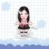 Figura de robot de cuerda acrílico para caminar del grupo de chicas de K-pop ILLIT, mercancía de celebridad
