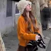 Cárdigan Casual Vintage de Punto Trenzado para Mujer, Otoño/Invierno 2026, de un Solo Botón, Ajustado, Ropa Exterior de Punto para el Trabajo