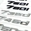 Adequado para 23 novos adesivos de carro para BMW Série 7 cilindrada 735i740i750i760i adesivos digitais