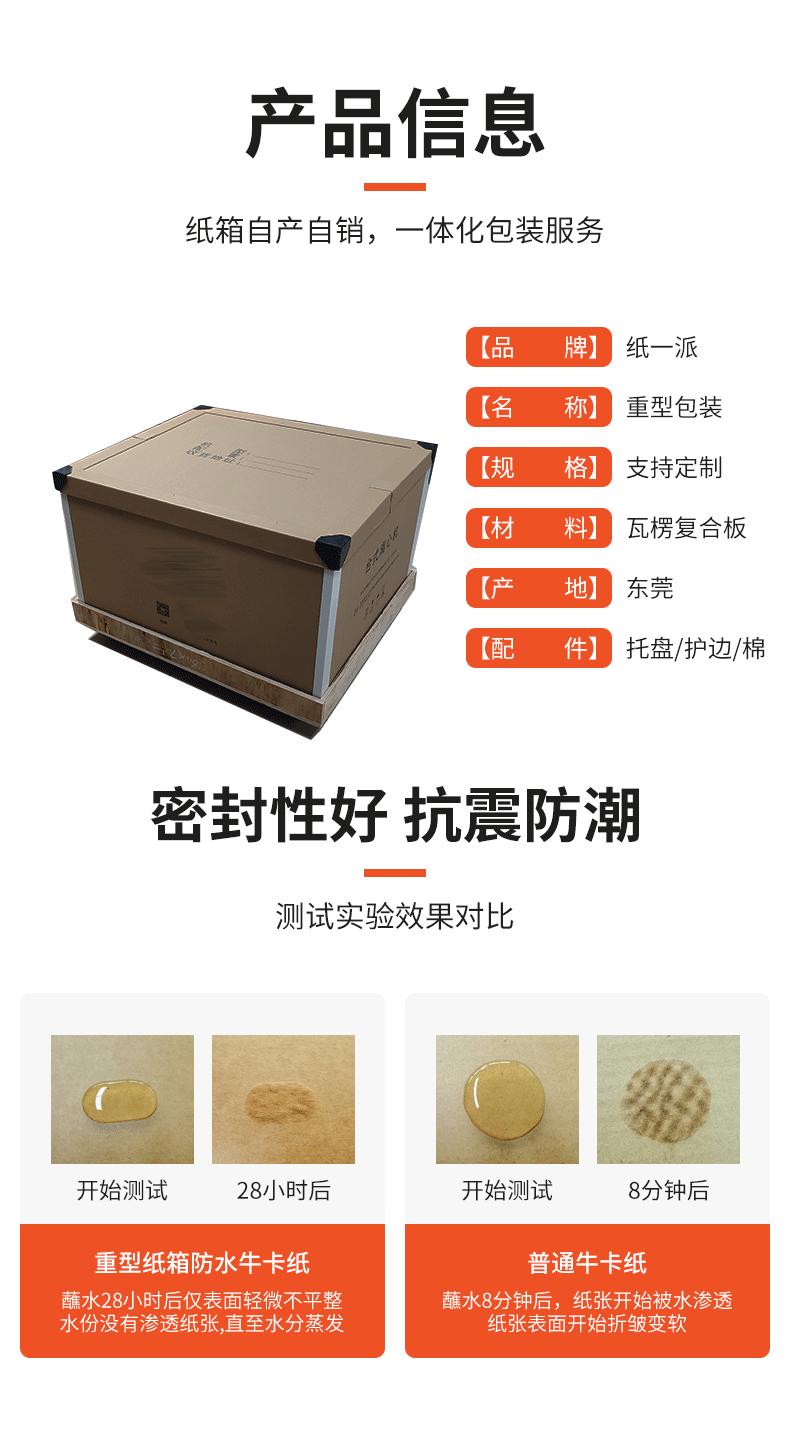 厂家供应高强度加厚加硬电器蜂窝箱物流木箱可拆卸组装抗缓冲纸箱