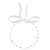 Joyería de comercio exterior europea y americana para novia, vestido de novia, collar de cinta de lazo, lujoso, elegante, exquisito, collar que combina con todo