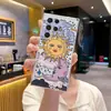 Funda Transparente Amazon Creative Dios del Sol para Samsung S24 Ultra S25 Luna Agujero Grande Cubierta Protectora