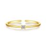 Anillo Nuevo de Plata S925 para Mujer Anillo de Diamantes Simple de Nicho Circonita Simple Joker Pulsera Anillo Venta al por Mayor
