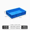 Caja de Logística EU Tamaño Pequeño Hardware Engrosado Almacenamiento de Herramientas y Transporte Transferencia Marco de Plástico Caja de Plástico Apilable para Voltear