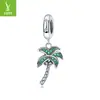 Yinziyun Verano Rebaja Caliente Árbol de Coco Colgante DIY Accesorios Romántico Playa Estilo Casual Cobre Chapado en Platino Cuentas
