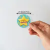 Rolo de Adesivos de Estrela de Recompensa para Crianças 500 Folhas Atacado Transfronteiriço Adesivos de Incentivo para Alunos de Creche e Sala de Aula