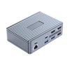 M.2 NVME Thunderbolt 4 Caixa de Disco Rígido Docking Station 40Gbps Caixa de Disco Rígido Móvel Caixa de Disco Rígido de Expansão de Estado Sólido de 8TB