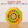 Brújula Espejo de los Ocho Trigramas Espejo Cóncavo con Borde Dorado Espejo Convexo Espejo de los Nueve Palacios y los Ocho Trigramas Cabeza de Tigre Tai Chi Espejo de los Cuatro Estaciones y los Ocho Trigramas Regalos y Artesanías