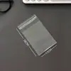 Sacos Adesivos Transparentes de Plástico com Múltiplas Especificações para Atacado, Sacos Autoadesivos Opp com Cartão Pequeno, Sacos Espessos com Fechamento Autoadesivo