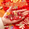 Llavero de Dibujos Animados del Año del Caballo, Llavero Lindo de Resina, Papelería para Estudiantes, Regalo de Premio, Regalo Pequeño, Colgante de Año Nuevo