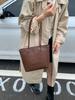 Bolsa de Ombro/Axila Casual Popular para Comércio Exterior Transfronteiriço Bolsa Tote de Grande Capacidade Bolsa de Ombro Retro de Alta Qualidade da Moda para o Dia a Dia