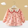 Bata para Bebé Niña Ropa Exterior Vestido de Princesa Otoño e Invierno Babero para Bebé Guardería Comer Niños Impermeable Anti-Suciedad Bolsillo para Arroz
