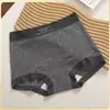 Pantaloncillos tipo bóxer Grises Extendido para Mujer Algodón Puro Antibacteriano Transpirable Estilo Coreano Pantalones Cortos de Algodón Levanta Glúteos