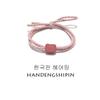 Corea del Sur Accesorios Simples para el Cabello Cuerda para el Cabello Banda para el Cabello para Mujer Banda para el Cabello de Oso de Doble Línea Banda Elástica para el Cabello Popular en Internet Ins Lote de Tocado