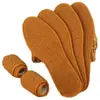5 Pares [Precio de Introducción con Envío Gratis 0.01] Plantillas Gruesas de Felpa de Invierno para Mujer, Otoño e Invierno de Lana Anti-Frío y Cálidas