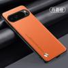 Funda de Teléfono de Cuero de Color Puro Pixel11Pro XL Adecuada para Google Pixel10 Funda de Teléfono Textura de Cuero Funda Protectora