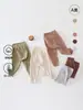 Pantalones de Algodón Suave Clase A para Bebé de Otoño Pantalones para Niños de Cintura Alta para Trasero Grande Pantalones de Otoño para Niños Pantalones Elásticos para Niñas