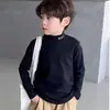 Camiseta Térmica de Forro Polar para Hombre y Niño Manga Larga Estampado de Dibujos Animados de Moda Top Camisa Cálida de Forro Polar Térmico para Niño