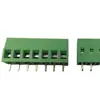 Borne de parafuso Zhongbo 128V 5,0mm 5,08mm Cruz de Ferro Proteção Ambiental Retardador de Chama 2P a 24P