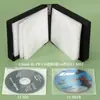 Caja Cuadrada para CD Personalizada para 8-32 Discos, Bolsa Caja de CD Engrosada de Tela No Tejida, Álbum de Discos de PP, Bolsa de Almacenamiento de Discos para Coche
