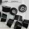 Arandela de acero con orificio para tornillo almohadilla de goma cónica portante antideslizante amortiguadora mueble instrumento pie chasis almohadilla de goma para pie