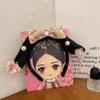 Internet celebridade bonito xadrez headband Palace estilo Nobre bandeira headband Zhen Yi Chuan Lady concubina hairpin adulto cocar