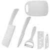 Cuchillo de cocina de paja de trigo, apto para el hogar, cuchillo de cocina, tabla de cortar, dos en uno, herramienta de complemento alimenticio para bebés, cuchillo de fruta