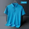 Camisa polo de manga curta de manga curta de alta qualidade, roupas de trabalho, publicidade personalizada, camisa cultural, camiseta estampada logo de secagem rápida, fitness esportivo
