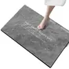 Alfombrilla Absorbente para Suelo de Baño Más Vendida de Amazon, Secado Rápido, Antideslizante, Alfombra de Baño de Tierra de Diatomeas, Felpudo Antideslizante