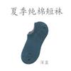 Calcetines Finos de Verano para Hombre, Color Liso, Anti-Olor, Transpirables, Absorbentes de Sudor, Calcetines Invisibles, Calcetines de Silicona Antideslizantes para Hombre que No se Caen