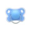Chupeta de silicone líquido para bebês tipo para dormir Chupeta de conforto de grau alimentício Mordida de borboleta plana para bebê