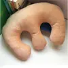 Almohada para salón de belleza almohada facial almohada estilo coreano almohada de chapa almohada para el pecho almohada desmontable en forma de U cama de belleza almohada cuadrada pequeña