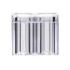 Caja Colectora para 20 Piezas de Monedas Conmemorativas Huangshan y Emeishan, Caja de Almacenamiento Doble para Tubos de Monedas, Tubo de Monedas de Rollo Completo, Juego de Dos Tubos