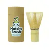 Empaque de Tubo de Papel Anti-Presión para Batidor de Té con Diseño de Pegatina, Usado para Hacer Matcha, Herramienta de Té de la Dinastía Song, Batidor de Matcha, Revólver, Batidor de Bambú para Té