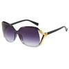 Gafas de Sol Ultraligeras de Montura Grande para Mujer, Protección Solar, Protección UV, Moda Retro, Gafas de Sol de Alta Definición, Gafas de Sol para Fotografía Callejera de Viaje