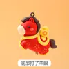 Llavero Original Serie Caballo de Año Nuevo Colgante Muñeco Caballo del Zodiaco Adorno Creativo de Año Nuevo Venta al por Mayor Año del Caballo Pequeño Regalo