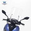 Muscle car Lobo adequado para 22/23 Suzuki UY125T-A para-brisa para-brisa para-brisa dianteiro ajustável modificação