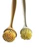 Cepillo para Ollas de Paja de Trigo con Mango Largo Cocina Antiadherente Descontaminación de Grasa Cepillo de Limpieza Se Puede Colgar Estufa Azulejo Lavado de Ollas Cepillo Venta al por Mayor